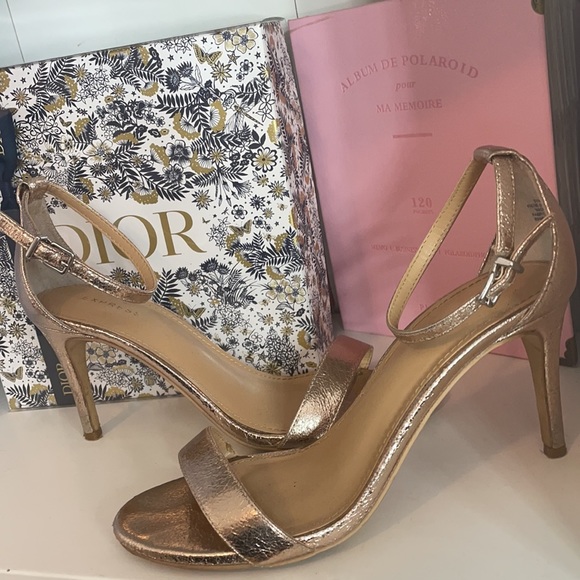 Express- Blush Strappy Heels - Picture 5 of 5